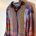 Maeve  Anthropologie Casablanca Silk Shirtdress Size 8 Photo 4