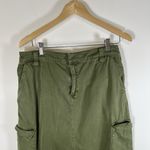 Madewell Army Green Cargo Pocket Midi Skirt 29 Gorpcore Military Blokecore Photo 3
