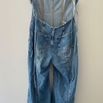 Free People Kendra Denim Jumpsuit XS Photo 6