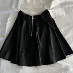 Faux Black Leather Skirt Photo 2