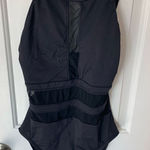 La Blanca  black bikini medium black cut out one piece Photo 0