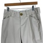 Banana Republic Martin Pants Womens 6P Khaki Straight Leg Stretch Work Career Photo 1