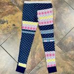Victoria's Secret  Geometric Snowflake Pattern Pajama Leggings Small Photo 7