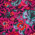 Nanette Lepore  Pink Floral Embroidered Beaded Mini Skirt size 2 Photo 3