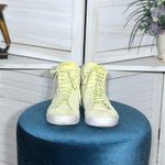 Adidas  Basket Profi Light Green Suede High Top Shoes 7.5 Photo 3