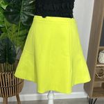 J.Crew • neon a line mini skirt size 8 Photo 1