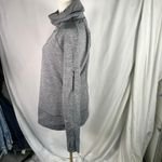 Victoria's Secret ‎ VSX Sport Funnel Neck Pullover Gray Cowl Sweatshirt Size S Photo 7