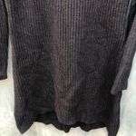 Somedays Lovin  Mist Rib Knit Dress Charcoal NWT Photo 3