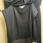 Boden Knitted Sparkle Shirt Black Metallic blouse & camisole Size 12 Photo 6