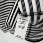 Olsenboye NEW  Bodycon Dress Black White Stripe Cut Out Sleeveless Size XL Photo 8