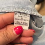 Velvet Heart  Women size medium‎ Chambray Blouse Sleeveless Tencel Photo 4