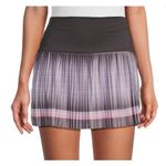 K-Swiss 16” Ombré Accordion Pleated High Waist Ball Pocket Tennis Skirt Size XL Photo 1