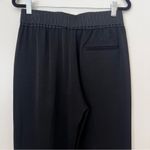 3.1 Phillip Lim NEW  Black Straight Pants Elastic Waist Photo 5