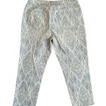 Chico's Platinum Tribal Ikat Print Crop Jean Southwestern Size XS Photo 2
