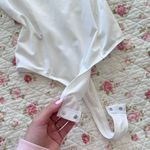 White Tank Bodysuit Photo 2