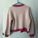 PaperMoon Pink Open-Front Cardigan Sweater Photo 1