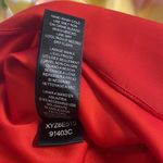 BCBG Paris 100% Silk Strapless Yellow Red Floral Lined Mini Dress Empire Waist 2 Photo 8