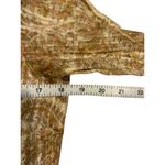 Ariat  Tan Paisley Stripe Pearl Snap Long Sleeve Western Cowgirl Shirt SMALL Photo 5