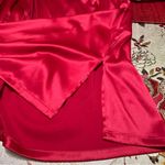 Victoria's Secret Red satin robe kimono M/L Photo 7