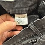 J Brand Low Rise Skinny Crop Distressed Black Jeans Size 27 | Edgy Minimalist Photo 6