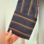 Banana Republic  Navy & Gold Striped SPENCER SUIT JACKET Blazer Size XS NWT $230 Photo 9