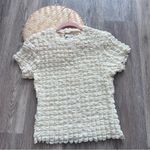 Topshop  asos cream bubble texture shirt Photo 1