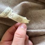 Matilda Jane Beige Come On Over Cardigan Size M Wrap Sweater Fringe Poncho Photo 11