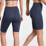 Athleta Ultimate Stash Pocket 9" Activewear Short Navy Size XXS NWT Photo 6