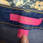 Lilly Pulitzer 17 NWT Blue Denim Jean Mini Skirt Size 2 Photo 2