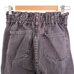PacSun  Jeans Mom Jean Black Wash Paper Bag Waist Baggy Denim Women’s Size 27 Photo 4
