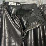 Abercrombie & Fitch Abercrombie & Fitch Leather Pants Womens 24L '90s Straight Ultra High Rise NEW Photo 8