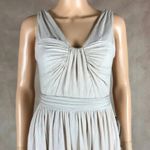 Adrianna Papell  V-Neck Shimmer Gown with Pockets NWT 4 Photo 1