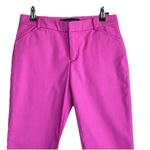 Ralph Lauren Black Label Pants Womens 2 Pink Flat Front Mid Rise Straight Leg Photo 1