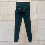 Teeki  Like New Dark Green Distressed Leggings Sz Small Photo 1