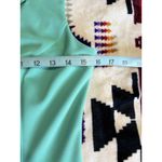 ALYX Green Fit Flare Dress Size 4 Sleeveless Open‎ Detail V Neck Back Zip Photo 6