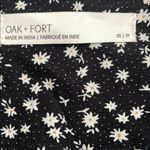 OAK + FORT Black and White Viscose V Photo 4