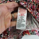 Topshop Floral Crop Bandeau Top Pink Size 6 Photo 3