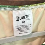 Duluth Trading Co Tropical Toucan Print Swim Top Size 18 Green Photo 1