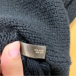 The Limited  black Cowl Neck Short Sleeve Black Sweater - Size Medium Photo 3