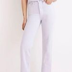 Madewell  The Perfect Vintage Straight Jean in Distant Lavender Size 25 Photo 0