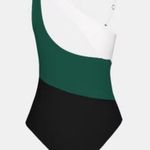 Cupshe Women's Color Block One Shoulder One Piece Swimsuit - Photo 3