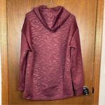 Fabletics  Black Cherry Camo Lotta Cocoon Hoodie II Size Small Photo 6