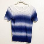 Feel the Piece  terre jacobs ombre short sleeve top sweater size xs/s Photo 0
