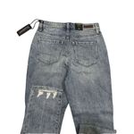 BLANK NYC Denim Jeans Madison Crop High Rise Blue Tattered Distressed Women’s 26 Photo 7