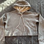 Wild Fable  Heather Gray Cropped Hoodie Photo 0