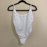 PINK - Victoria's Secret Victoria Secret White Star Embellished Swimsuit Sz M Photo 3
