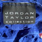 Jordan Taylor  Blue Eyelet Swim Coverup Photo 3