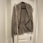 Elsamanda Italy Anthropologie Size M Gray Alpaca Blend Open Cardigan Sweater Size M Photo 4
