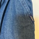 Chic Vintage Blue Pull on 100% Cotton Jeans Size 6P Photo 2