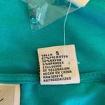 ECI NEW  Teal Small Jeweled Short Sleeve Blouse Photo 4